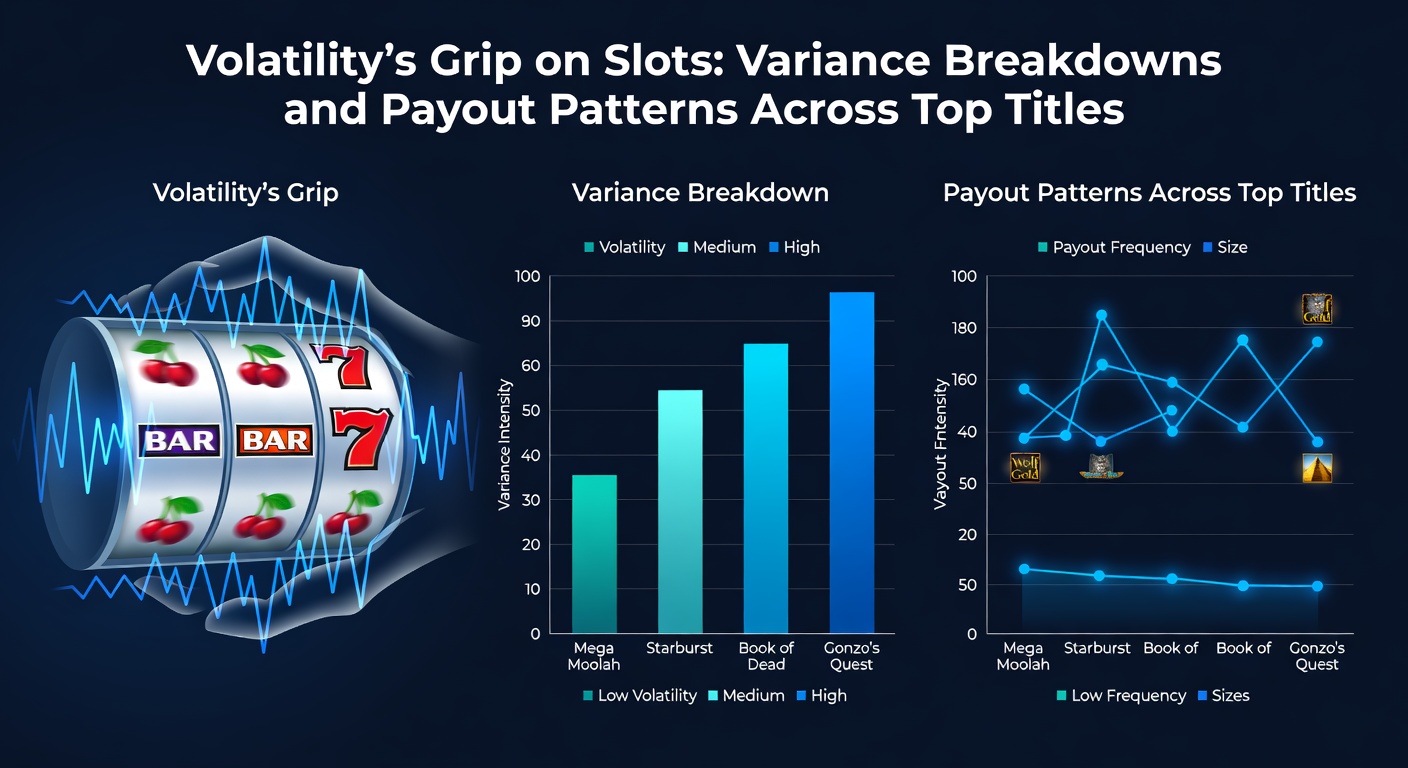 Dramatic screenshot of a high-volatility slot jackpot exploding with coins and multipliers, capturing the intense payout moment on a modern video slot